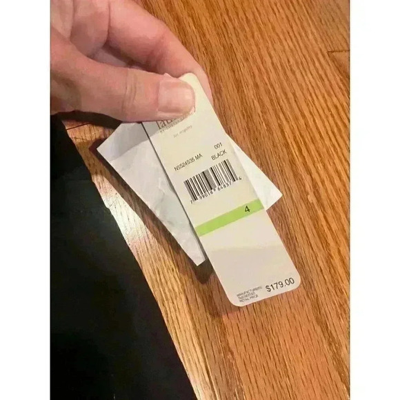 NWT Laundry By Shelli Segal LA Women's Black Bermuda Shorts Size 4 Modest - Picture 5 of 6